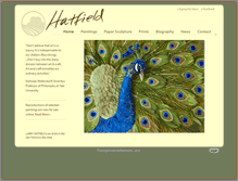 Tablet Screenshot of larryhatfieldart.com